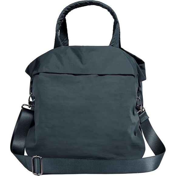 Hobo Slouch Bag + 2 Straps Tote Navy Diaper Shoulder Purse ODODOS 19L 2.0 Multi - Picture 2 of 16